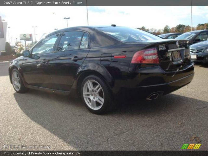 Nighthawk Black Pearl / Ebony 2007 Acura TL 3.2