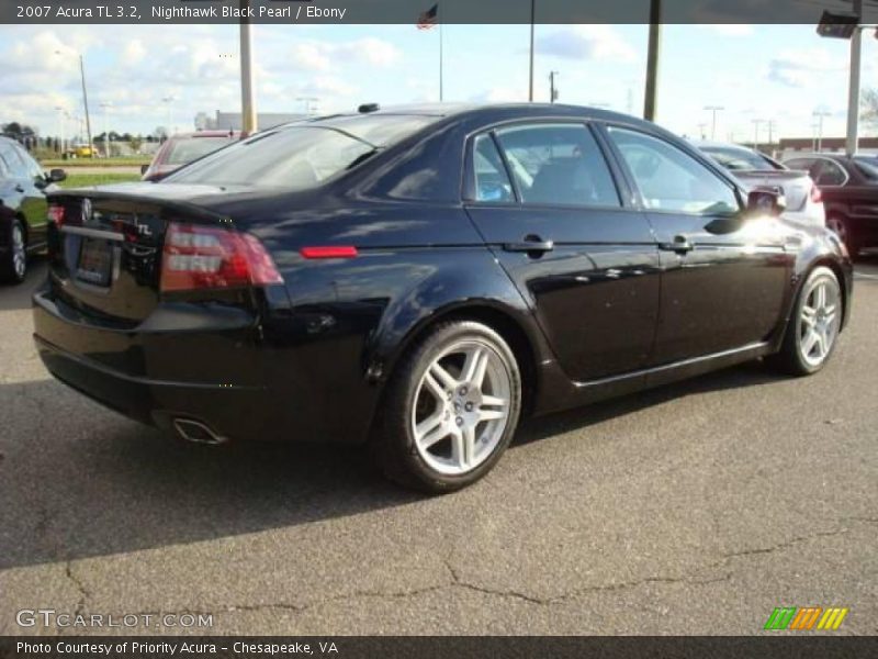 Nighthawk Black Pearl / Ebony 2007 Acura TL 3.2