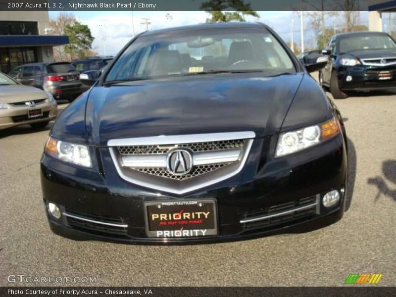 Nighthawk Black Pearl / Ebony 2007 Acura TL 3.2