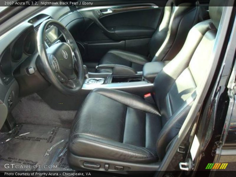 Nighthawk Black Pearl / Ebony 2007 Acura TL 3.2