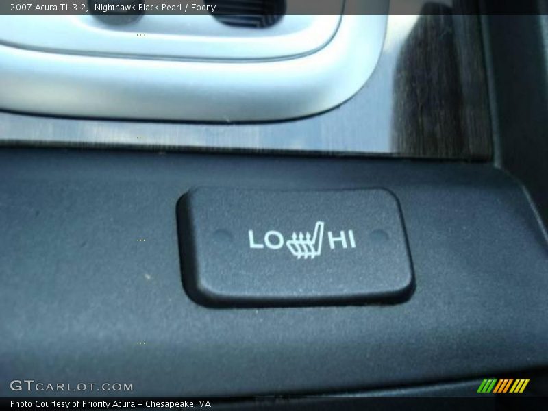 Nighthawk Black Pearl / Ebony 2007 Acura TL 3.2