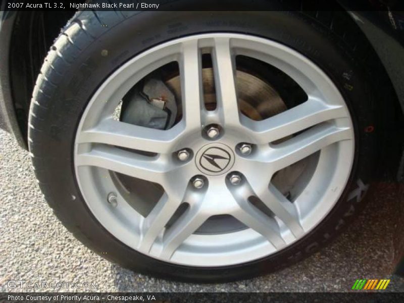 Nighthawk Black Pearl / Ebony 2007 Acura TL 3.2