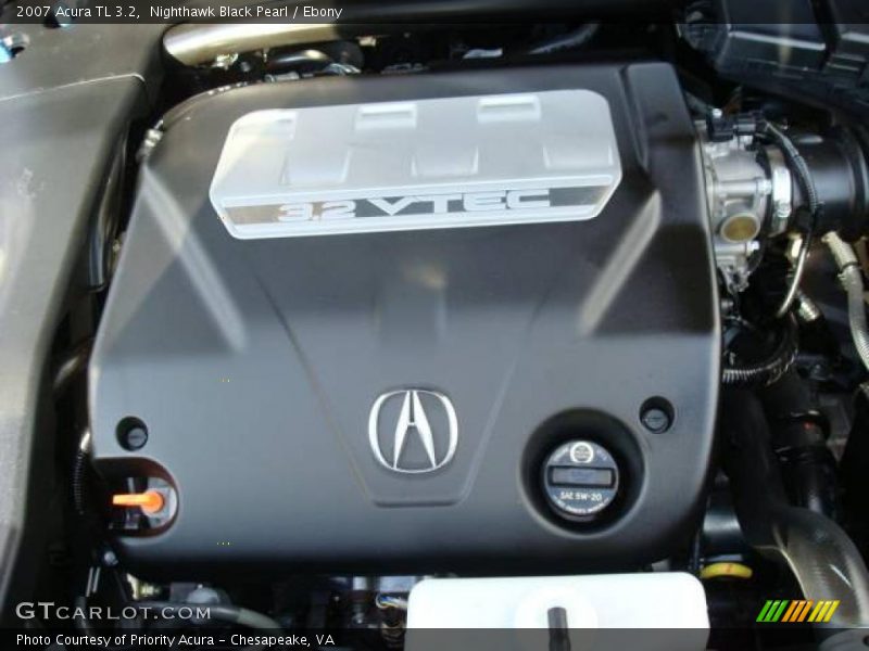 Nighthawk Black Pearl / Ebony 2007 Acura TL 3.2