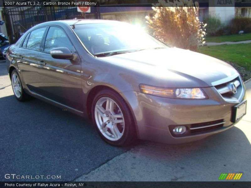 Carbon Bronze Pearl / Ebony 2007 Acura TL 3.2