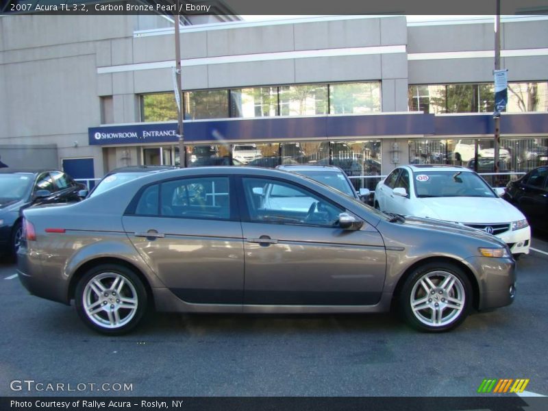 Carbon Bronze Pearl / Ebony 2007 Acura TL 3.2