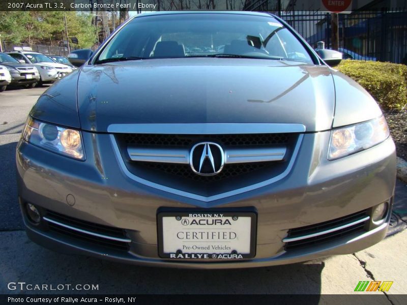 Carbon Bronze Pearl / Ebony 2007 Acura TL 3.2