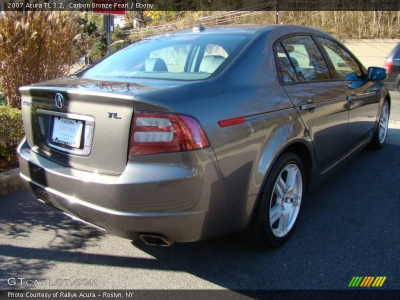 Carbon Bronze Pearl / Ebony 2007 Acura TL 3.2