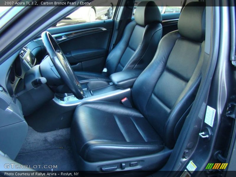 Carbon Bronze Pearl / Ebony 2007 Acura TL 3.2