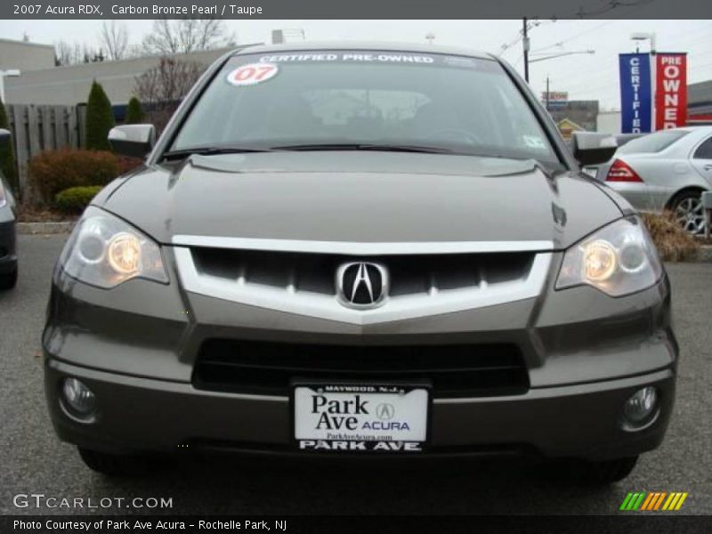 Carbon Bronze Pearl / Taupe 2007 Acura RDX