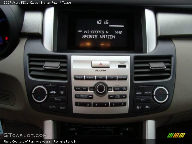 Carbon Bronze Pearl / Taupe 2007 Acura RDX