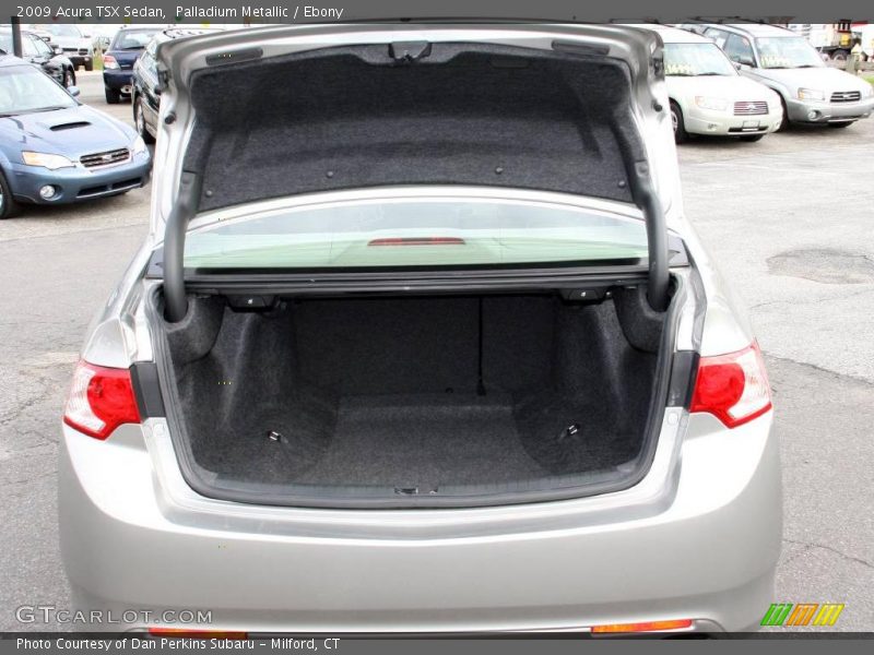 Palladium Metallic / Ebony 2009 Acura TSX Sedan