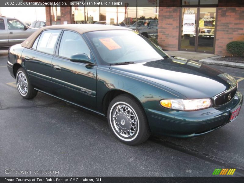 Jasper Green Metallic / Taupe 2002 Buick Century Special Edition