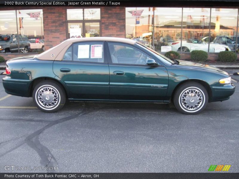 Jasper Green Metallic / Taupe 2002 Buick Century Special Edition