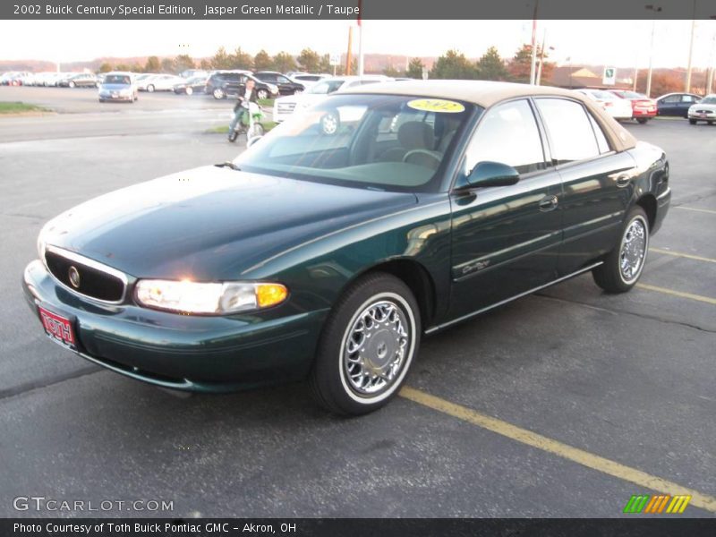 Jasper Green Metallic / Taupe 2002 Buick Century Special Edition