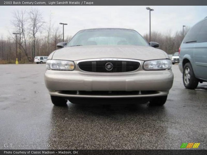 Light Sandrift Metallic / Taupe 2003 Buick Century Custom