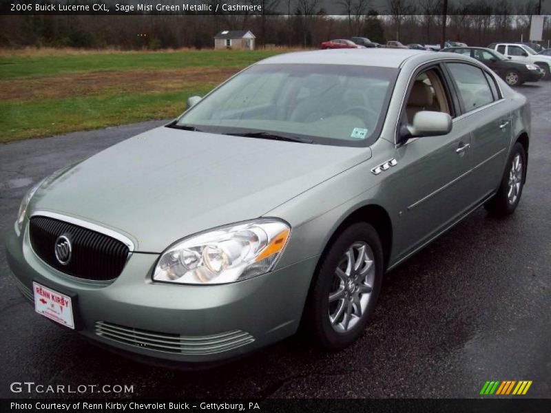 Sage Mist Green Metallic / Cashmere 2006 Buick Lucerne CXL