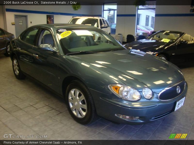 Slatestone Metallic / Gray 2006 Buick LaCrosse CX