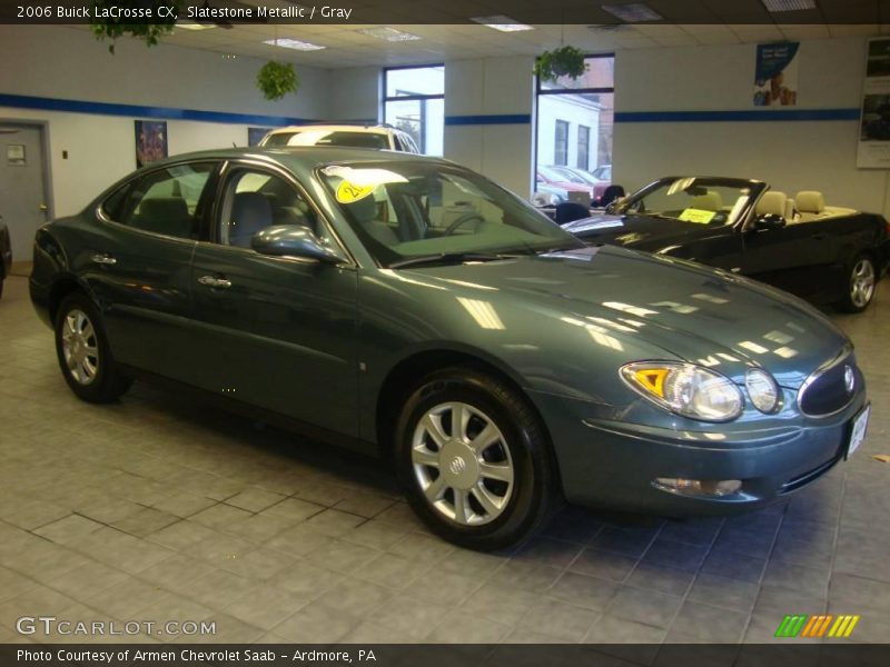 Slatestone Metallic / Gray 2006 Buick LaCrosse CX