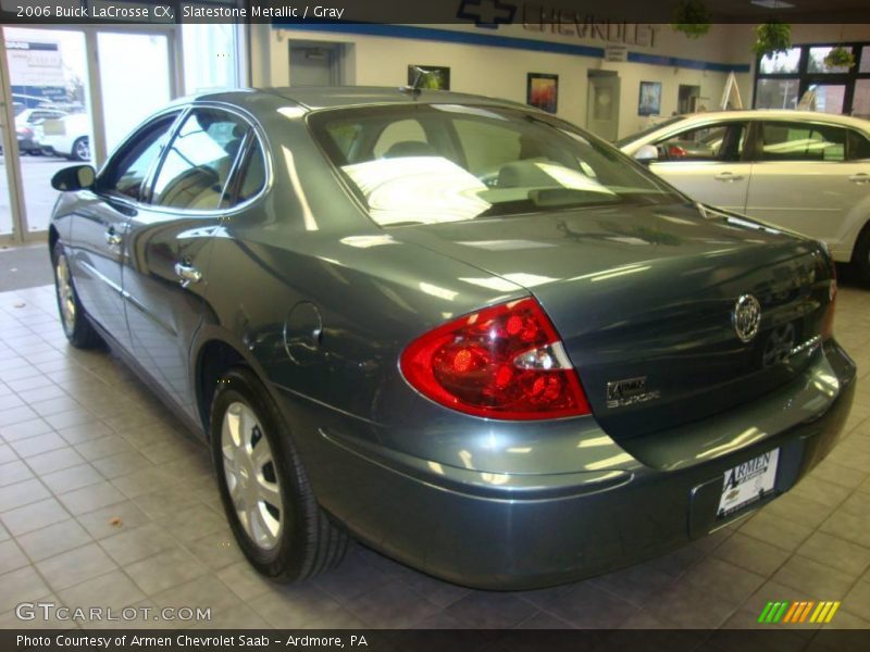 Slatestone Metallic / Gray 2006 Buick LaCrosse CX