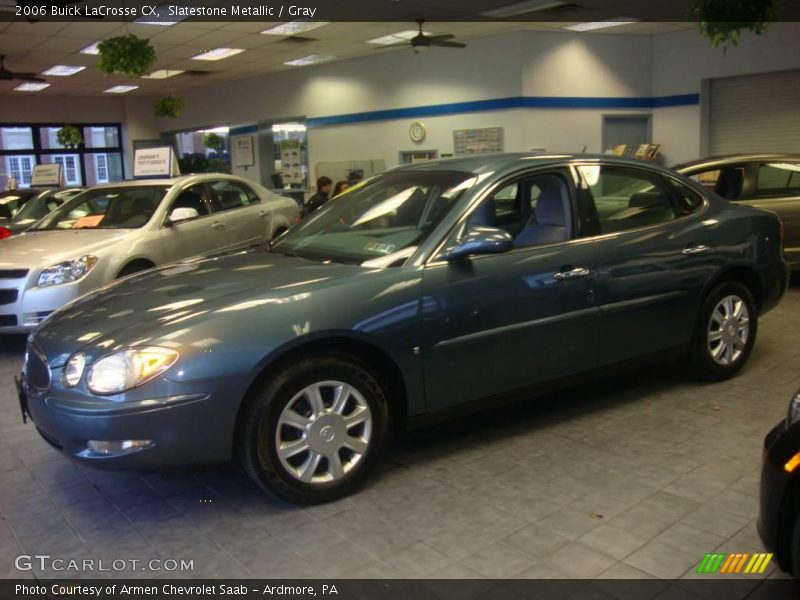 Slatestone Metallic / Gray 2006 Buick LaCrosse CX