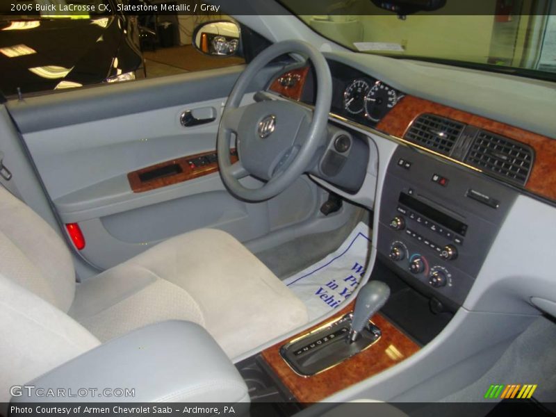 Slatestone Metallic / Gray 2006 Buick LaCrosse CX