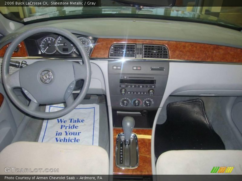 Slatestone Metallic / Gray 2006 Buick LaCrosse CX