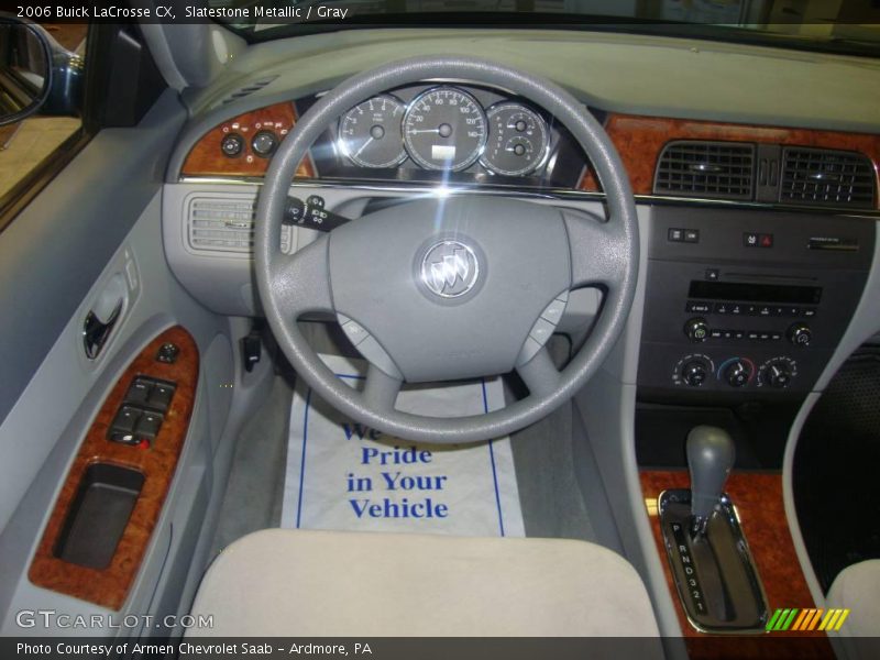 Slatestone Metallic / Gray 2006 Buick LaCrosse CX