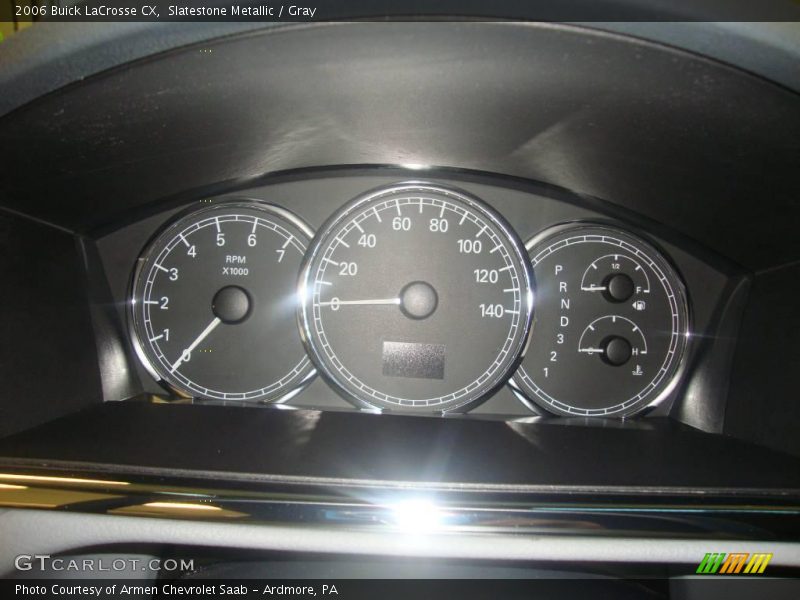 Slatestone Metallic / Gray 2006 Buick LaCrosse CX