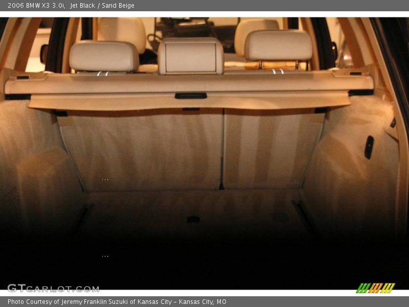 Jet Black / Sand Beige 2006 BMW X3 3.0i