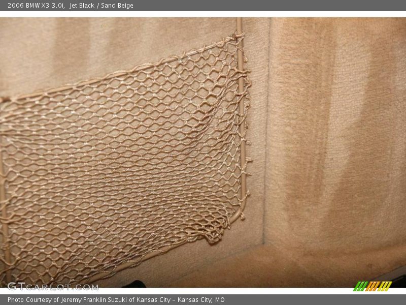 Jet Black / Sand Beige 2006 BMW X3 3.0i
