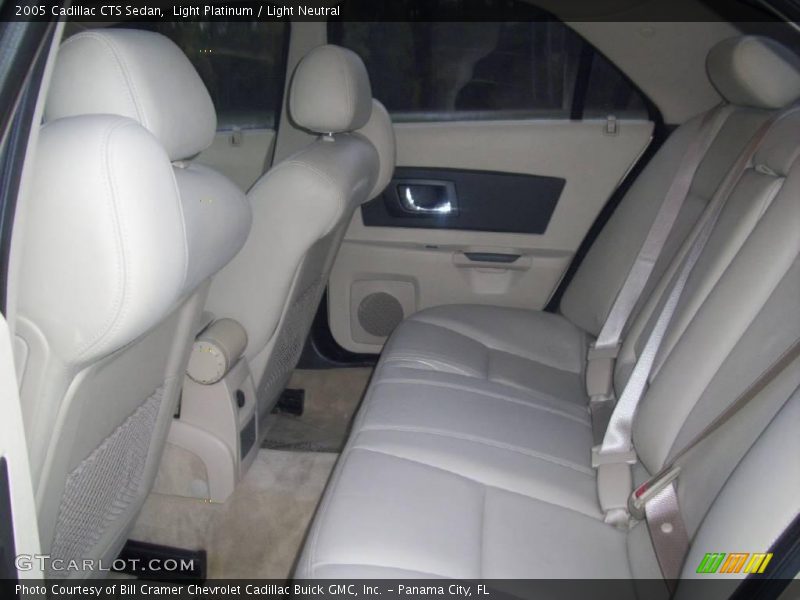 Light Platinum / Light Neutral 2005 Cadillac CTS Sedan