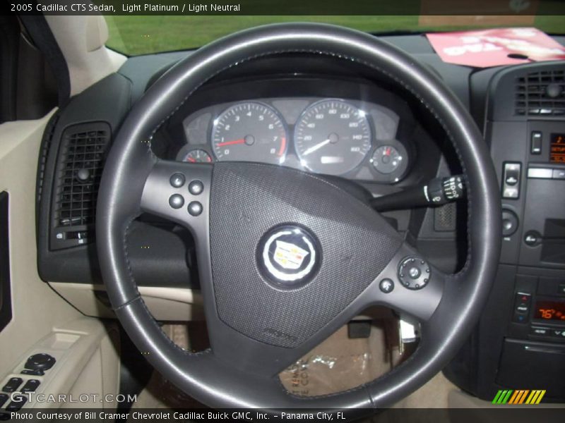 Light Platinum / Light Neutral 2005 Cadillac CTS Sedan