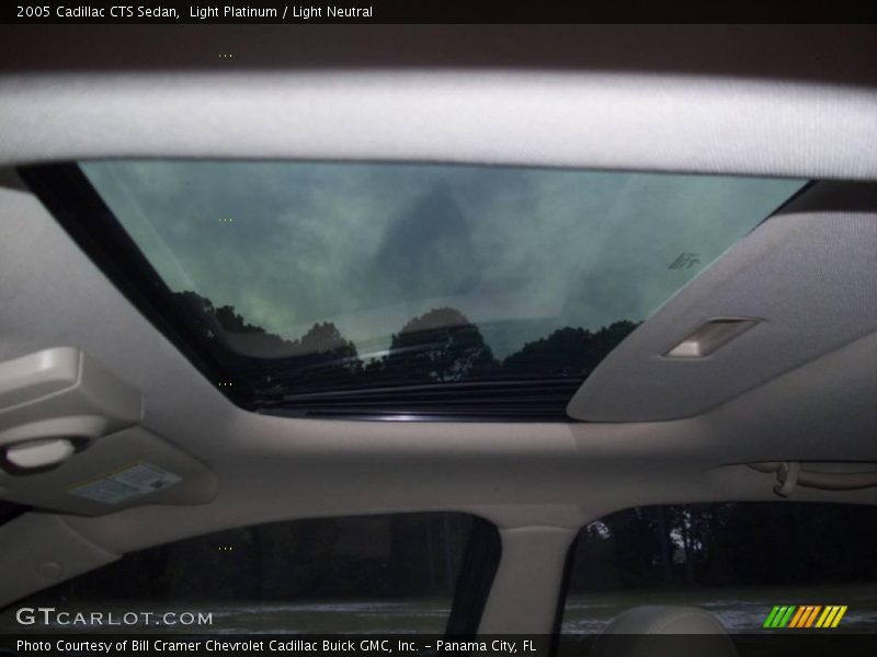 Light Platinum / Light Neutral 2005 Cadillac CTS Sedan