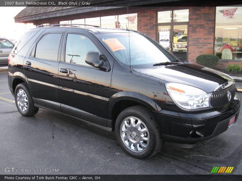 Black Onyx / Gray 2007 Buick Rendezvous CXL