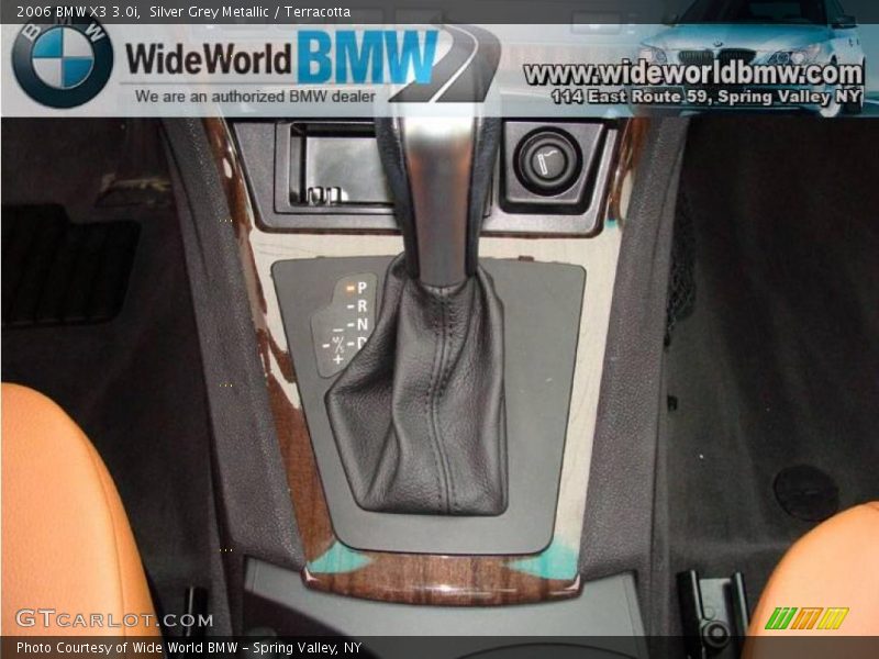 Silver Grey Metallic / Terracotta 2006 BMW X3 3.0i