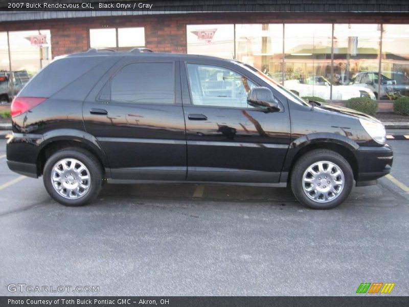 Black Onyx / Gray 2007 Buick Rendezvous CXL