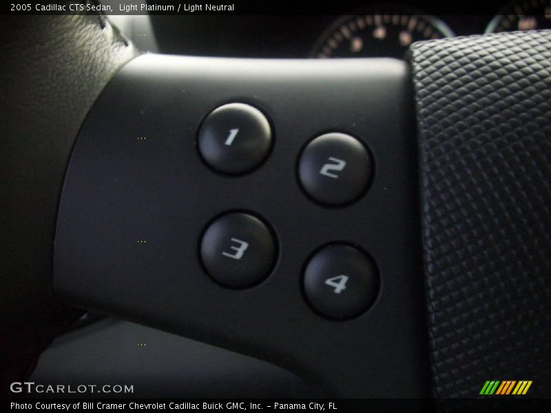 Light Platinum / Light Neutral 2005 Cadillac CTS Sedan