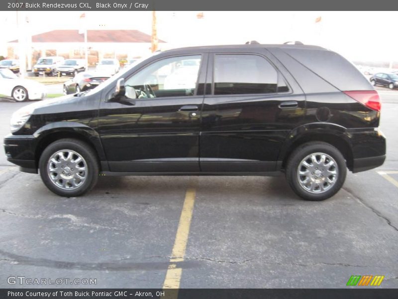 Black Onyx / Gray 2007 Buick Rendezvous CXL