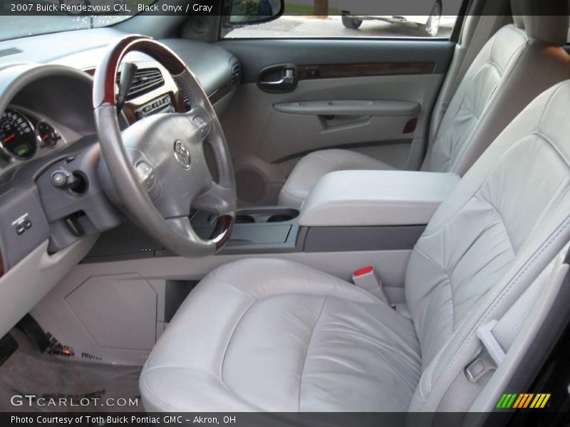 Black Onyx / Gray 2007 Buick Rendezvous CXL