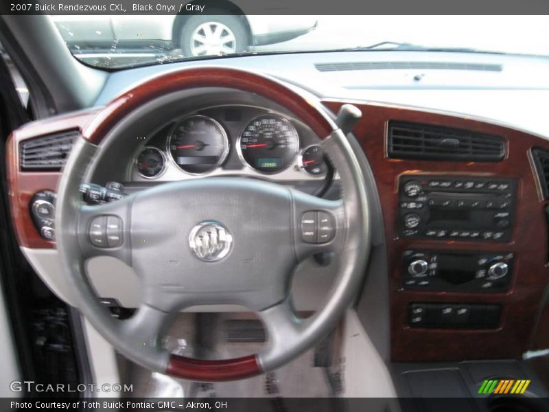 Black Onyx / Gray 2007 Buick Rendezvous CXL