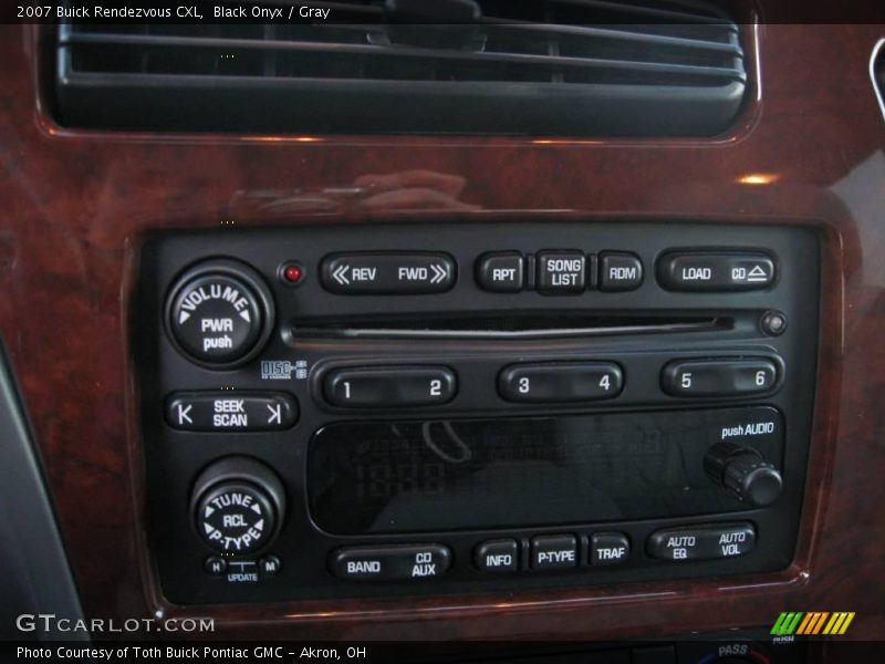 Black Onyx / Gray 2007 Buick Rendezvous CXL