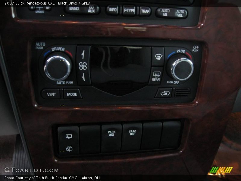 Black Onyx / Gray 2007 Buick Rendezvous CXL