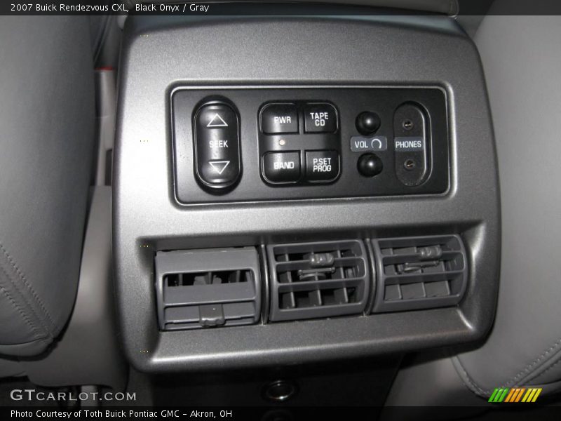 Black Onyx / Gray 2007 Buick Rendezvous CXL