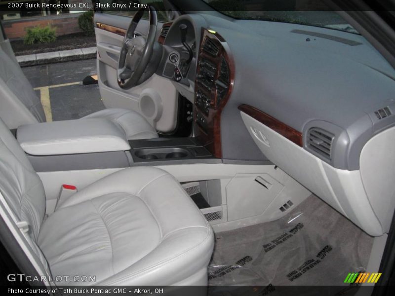Black Onyx / Gray 2007 Buick Rendezvous CXL