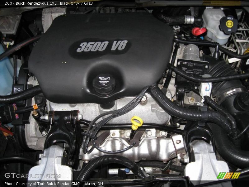 Black Onyx / Gray 2007 Buick Rendezvous CXL