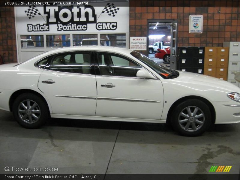 White Opal / Neutral 2009 Buick LaCrosse CXL