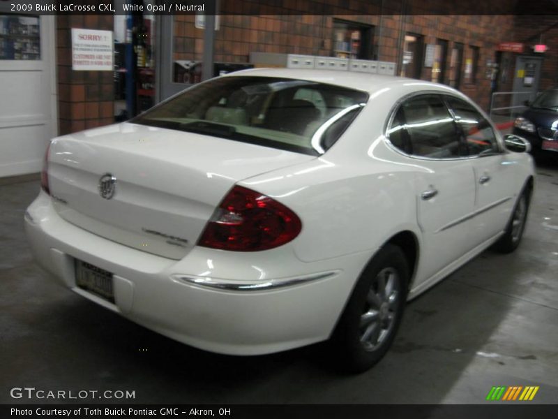 White Opal / Neutral 2009 Buick LaCrosse CXL