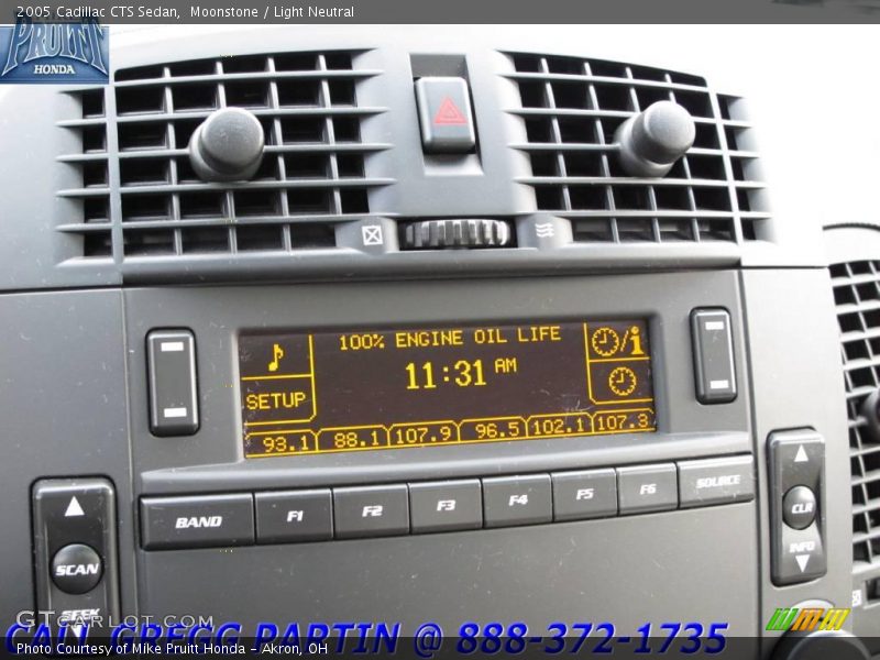 Moonstone / Light Neutral 2005 Cadillac CTS Sedan