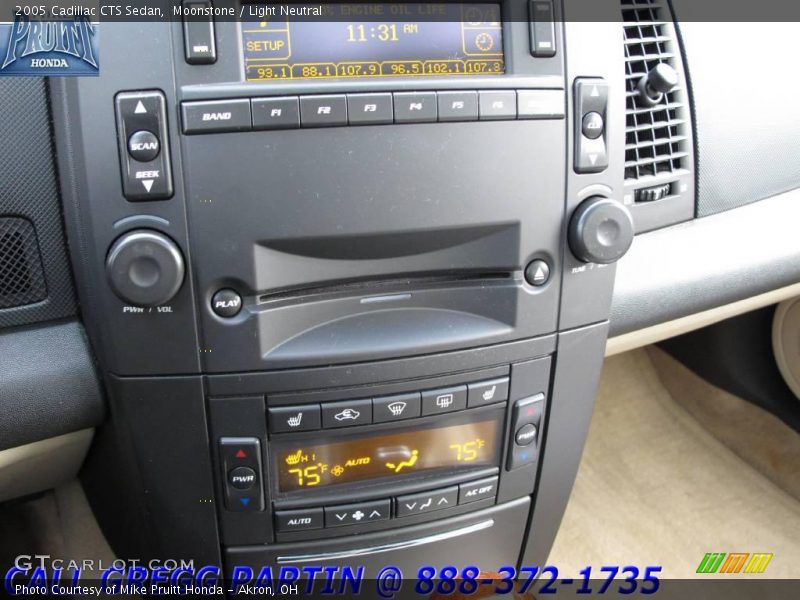 Moonstone / Light Neutral 2005 Cadillac CTS Sedan