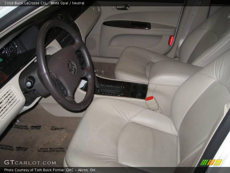 White Opal / Neutral 2009 Buick LaCrosse CXL